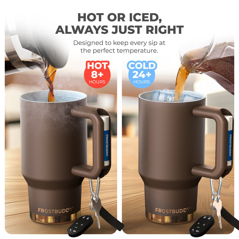 Mug Buddy 16oz | Espresso Checkered